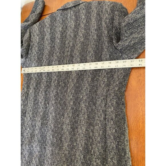 Veraci Vintage Men’s Wool Tweed Blazer Sz S Navy White Classic Academia Grandpa - Picture 13 of 16